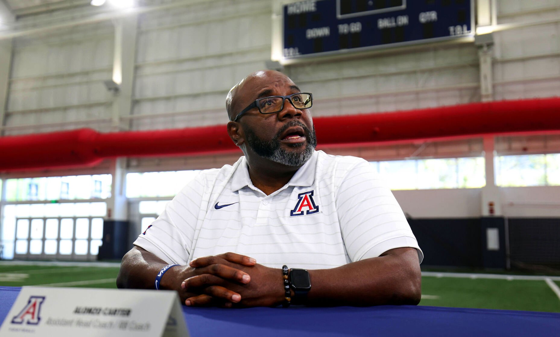 Arizona football media day 2025 | Alonzo Carter