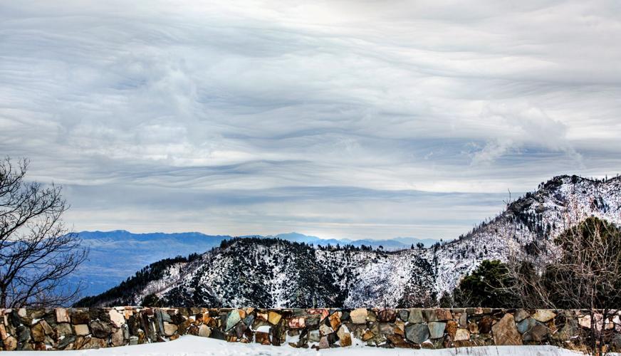 Snow on the Santa Catalina Mountains