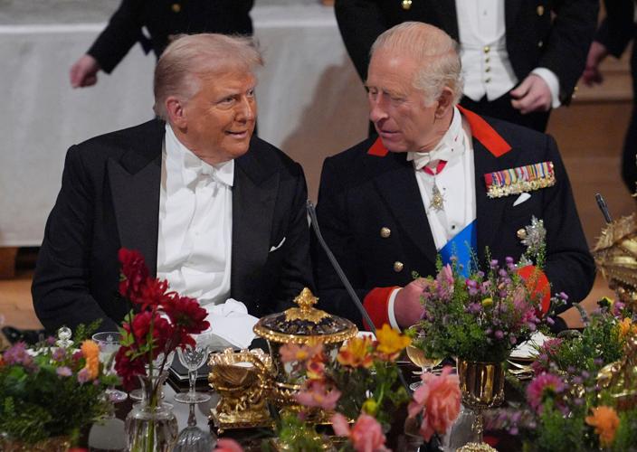 Trump Britain Royals