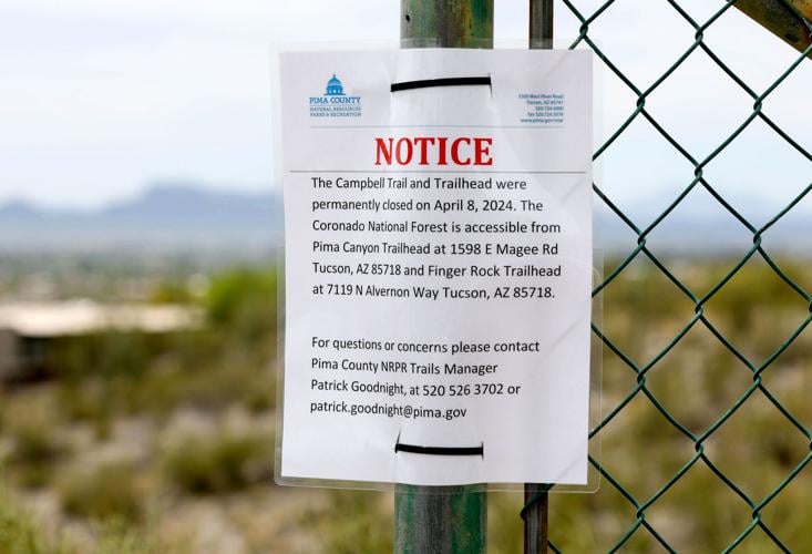 Campbell Trailhead closure