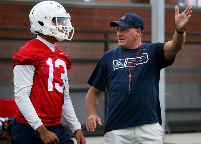 Arizona Wildcats football practice