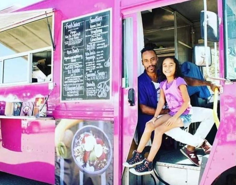 Purple Tree Organic truck