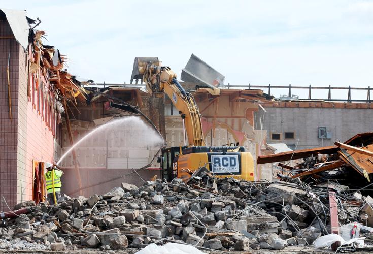 Former Century Park Theater Demolished (le)