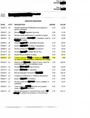 Law firm travel fees - Tucson Unified School District 