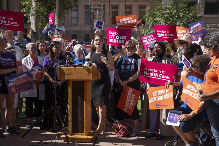 Abortion rights signatures