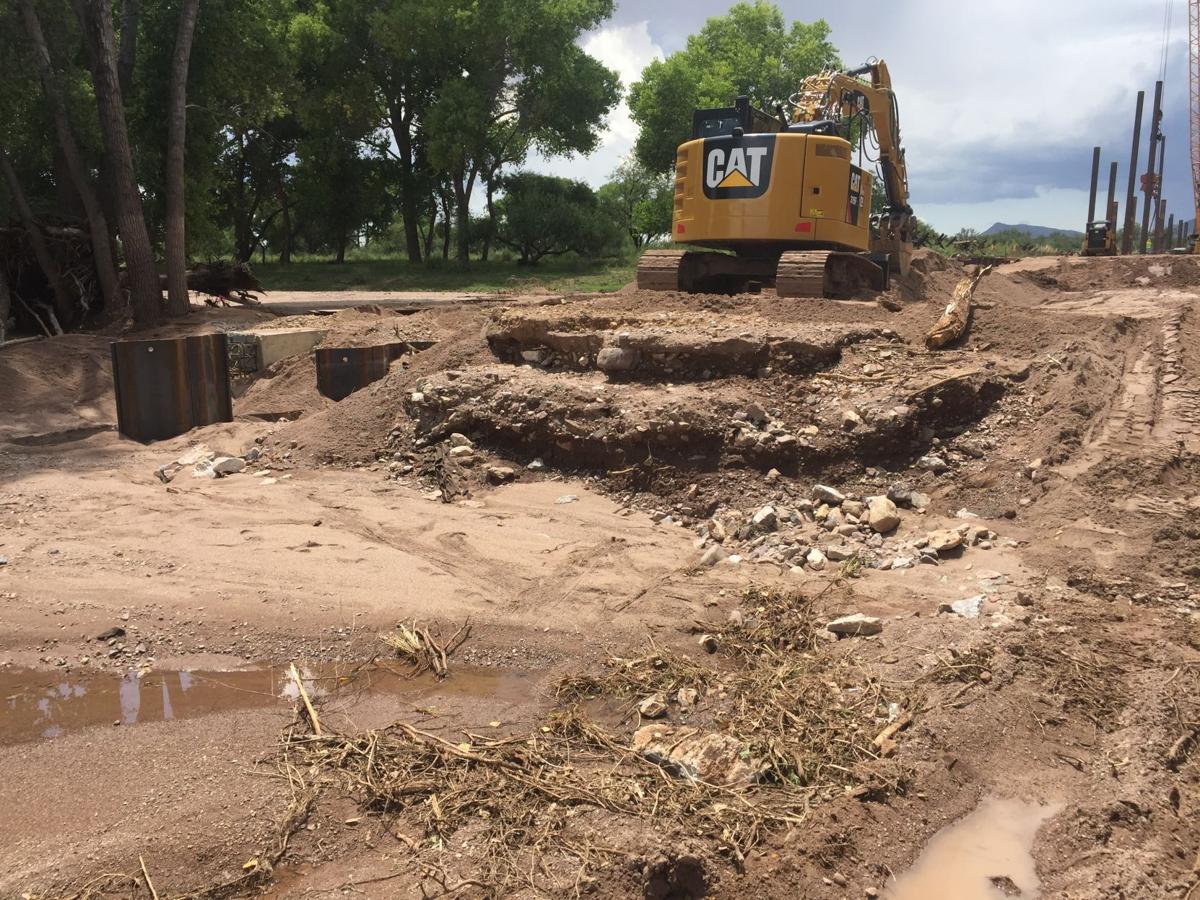 San Pedro River monsoon Aug. 3