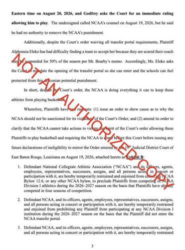 RJ Godfrey legal filing part 2