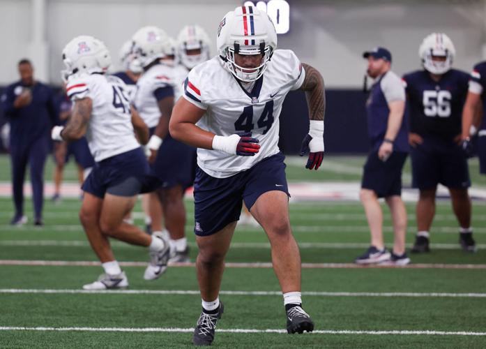 Arizona fall football practice 2