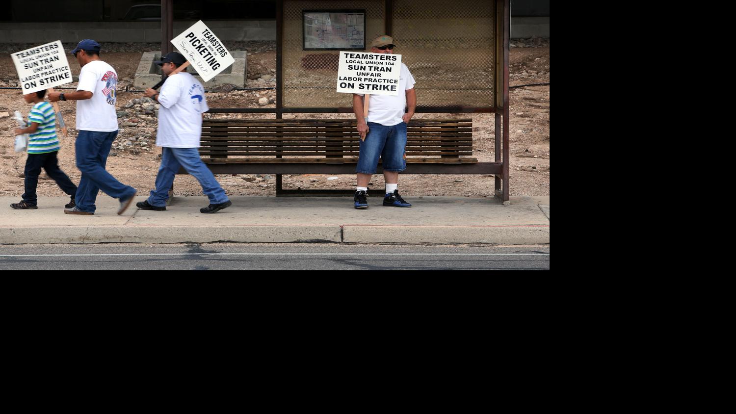 Sun Tran Strike Day 5 Local News Tucson Com