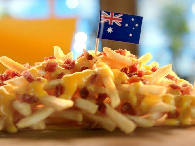 Cheesy Bacon Fries — Austrailia