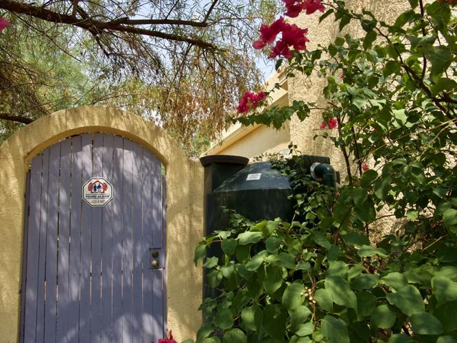 Rainwater harvesting tank