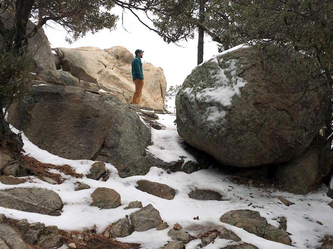 Snow on the Santa Catalina Mountains
