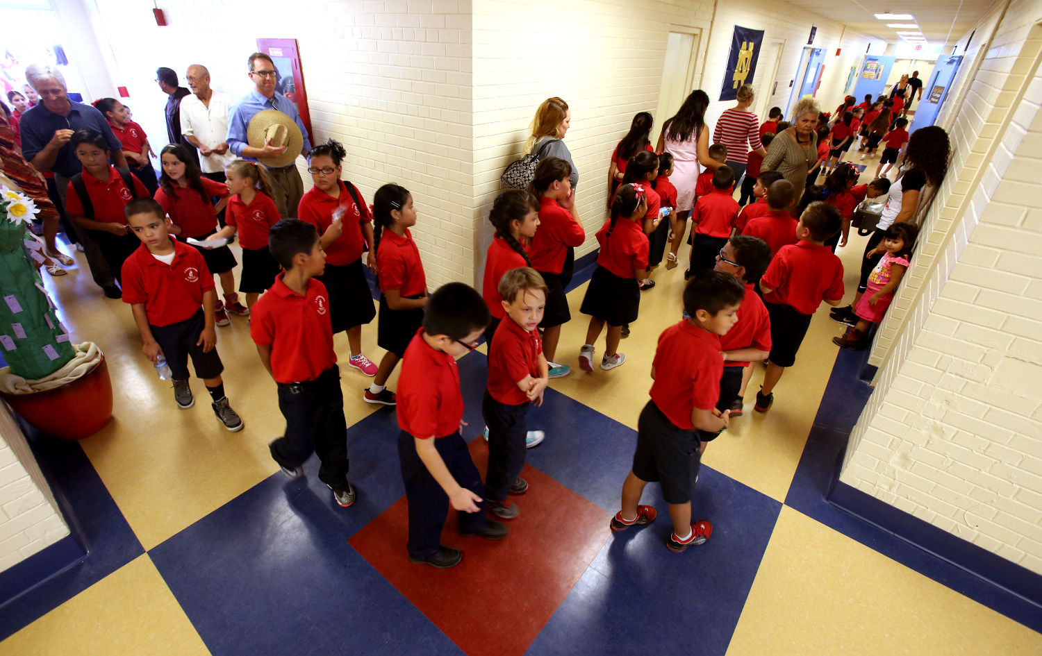 Blessing Santa Cruz Catholic School renovation