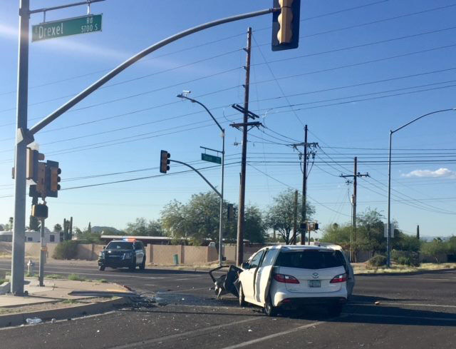 Fatal collision on Tucson and Drexel on Friday