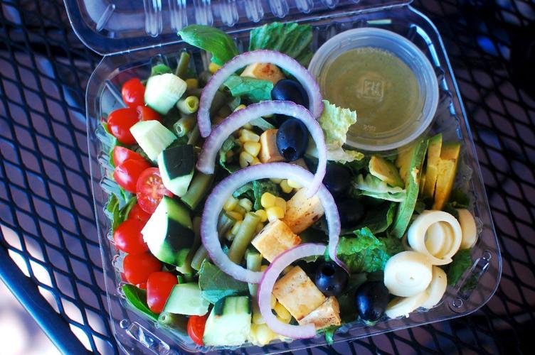 Veggie Cobb salad