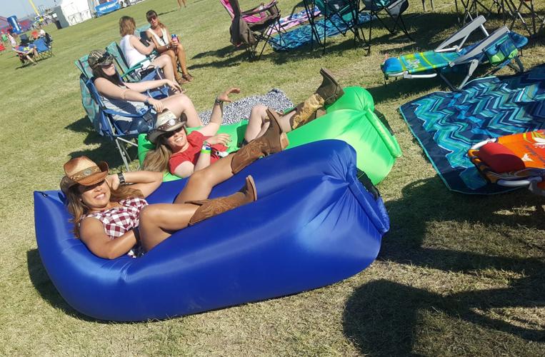 Floating in the field