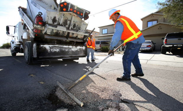 Road repairs