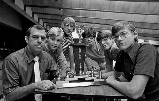Tucson Time Capsule : Magee Junior High's chess team  