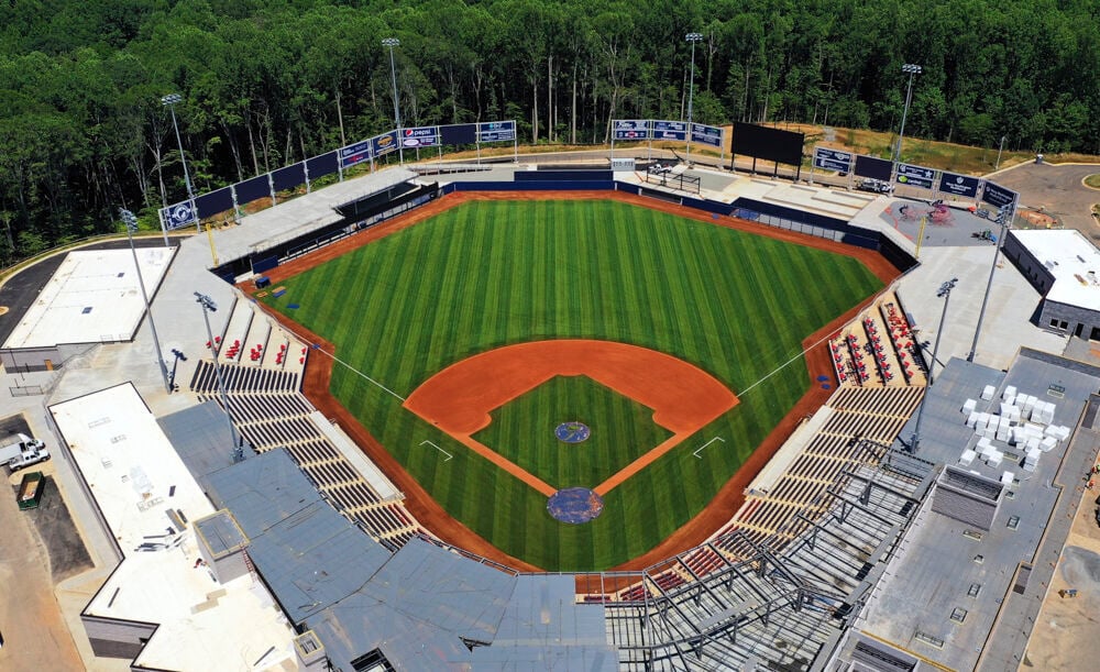 With the season canceled, see the Fredericksburg Nationals' Stadium by drone