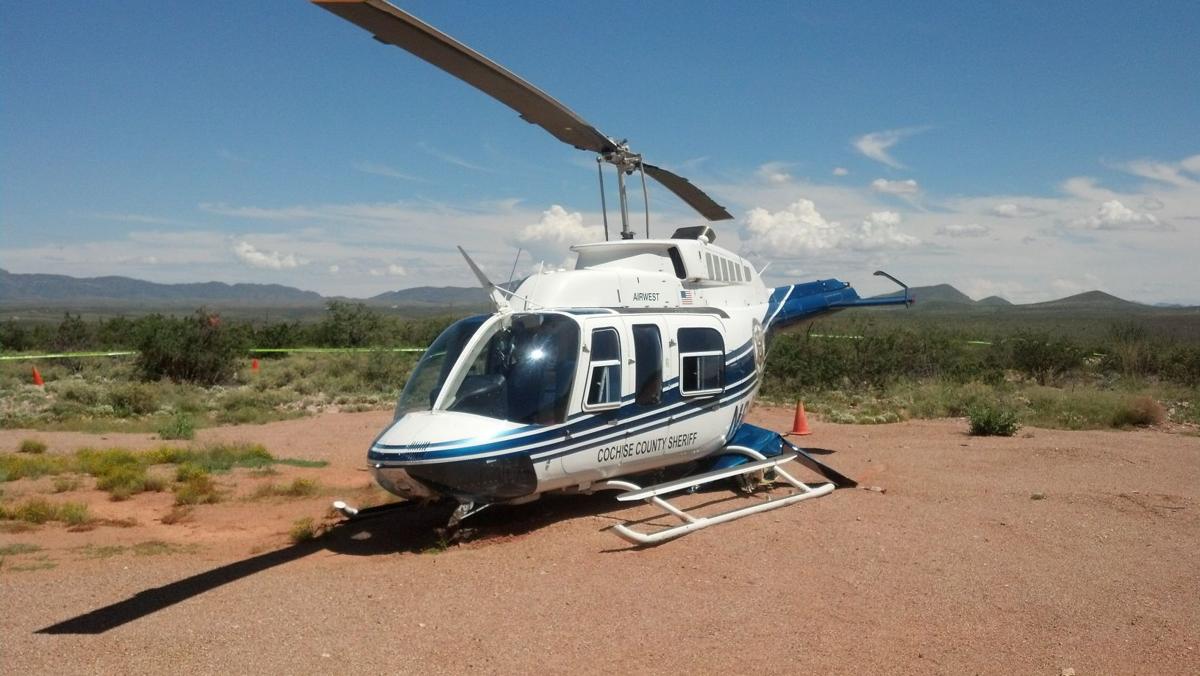 Helicopter hard landing
