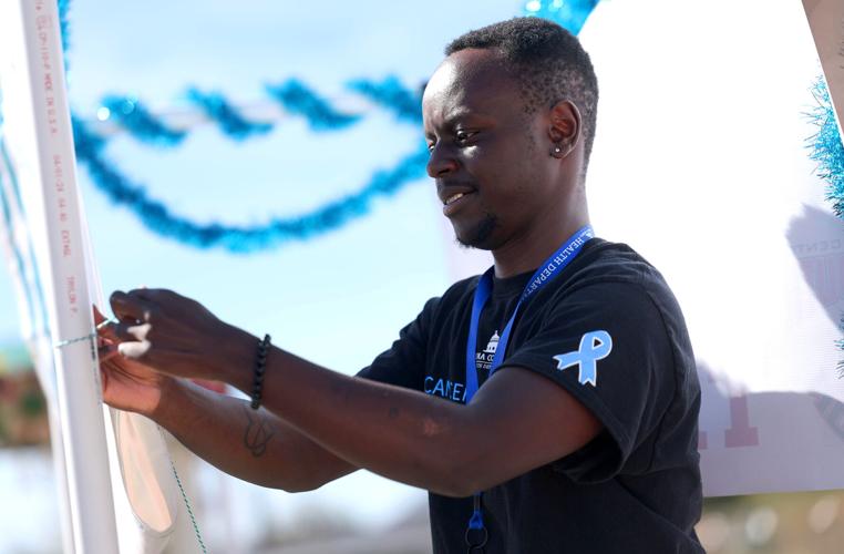 Prepping for a parade