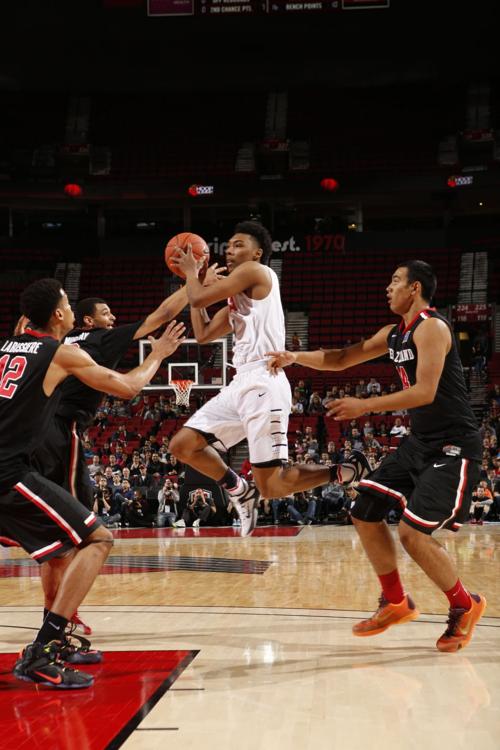 Allonzo Trier at Hoop Summit