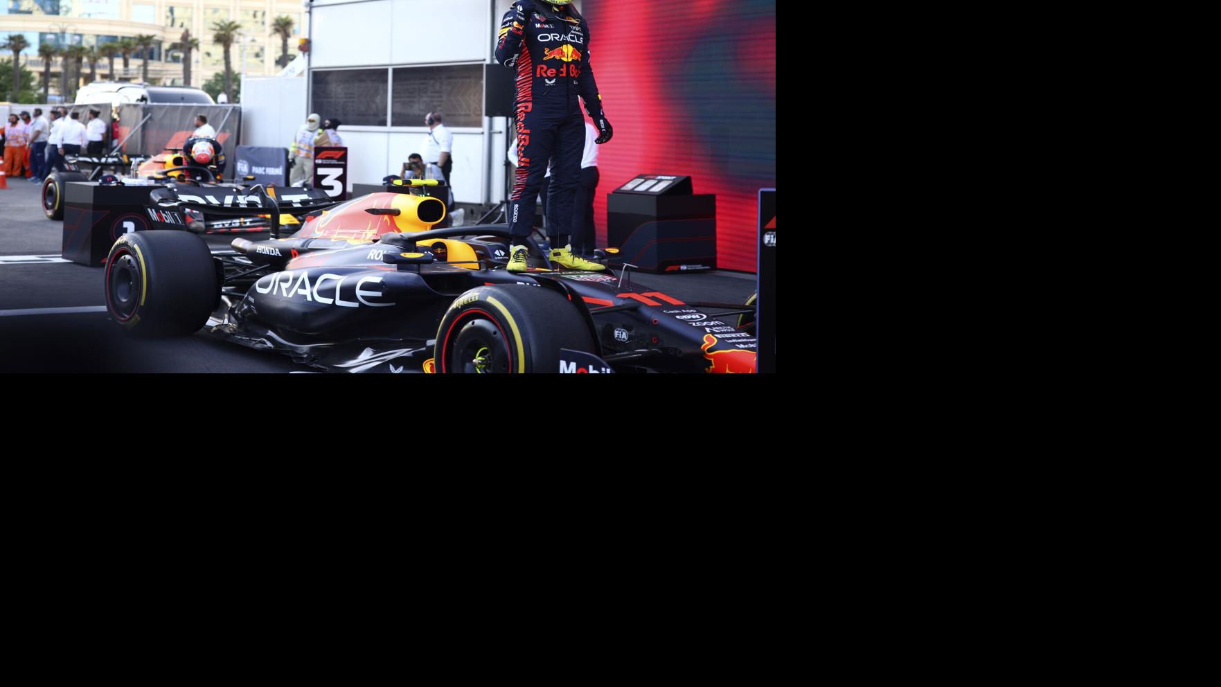 Pérez wins F1 sprint in Baku, Verstappen confronts Russell