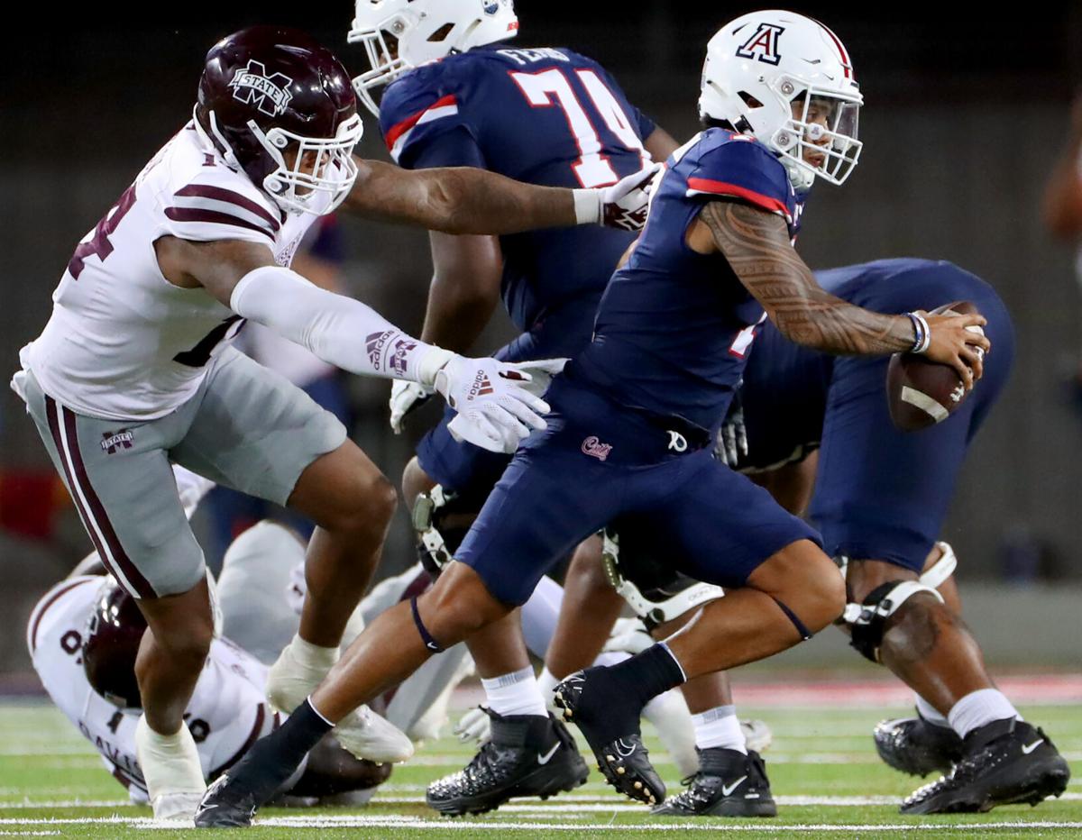 University of Arizona vs Mississippi State NCAA football