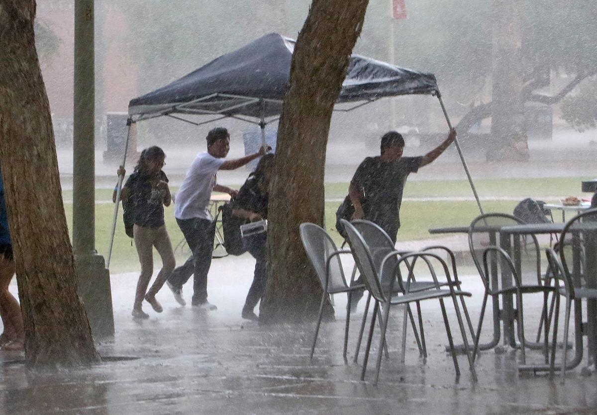 Heavy rain in Tucson