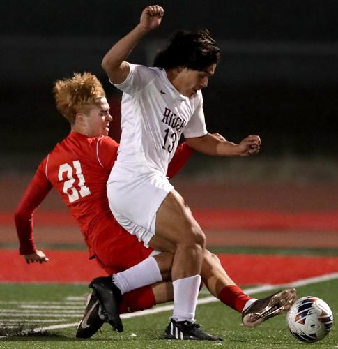 Tucson vs Mountain Ridge, high school soocer playoffs