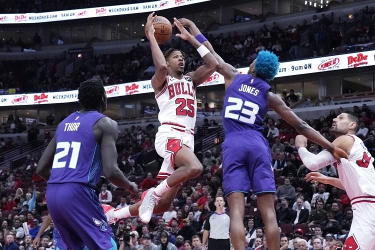 Hornets Bulls Basketball