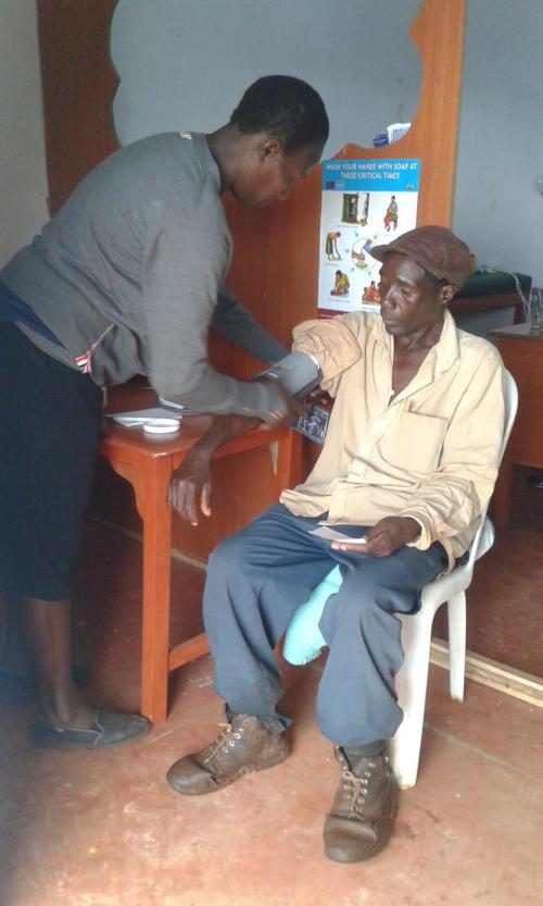 Kenyan medical clinic