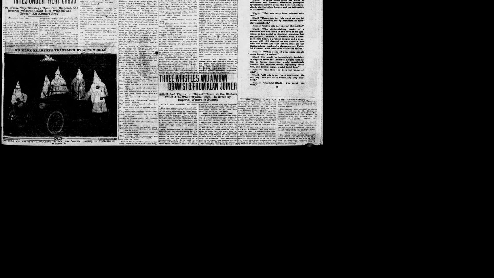 Klansmen Guarded By Terrors Chant Weird Rites Part 2