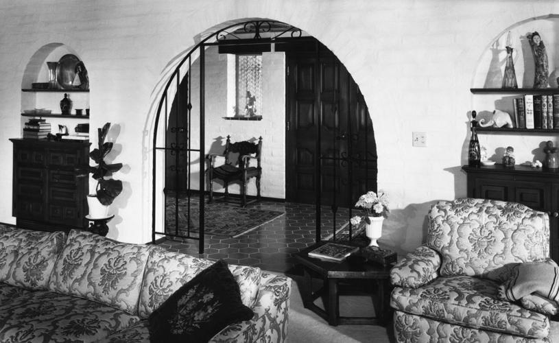 Territorial-style home in 1965