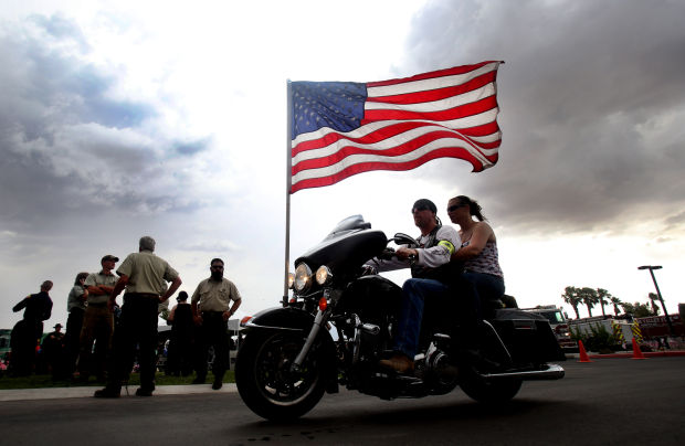 Funeral for firefighter William Warneke