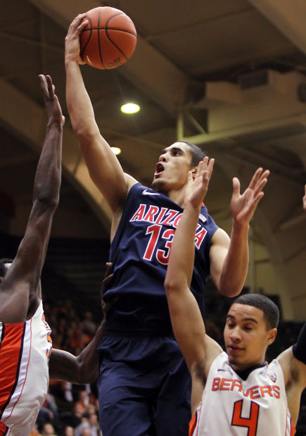 Arizona Wildcats at Oregon State Beavers basketball