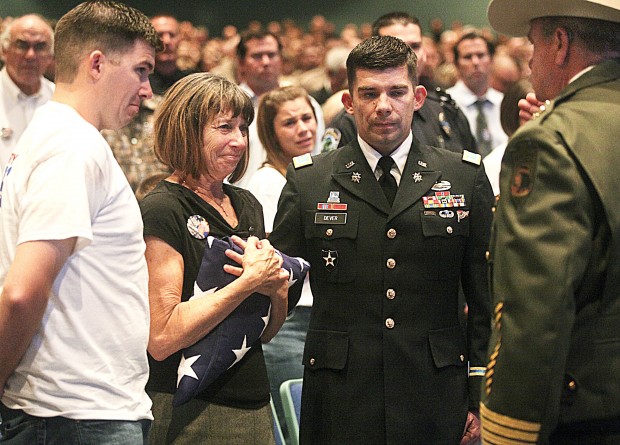 Memorial service for Sheriff Larry Dever