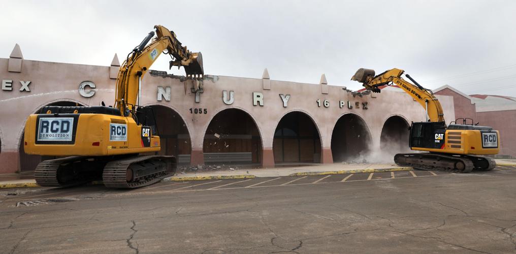Former Century Park Theater Demolished (le)