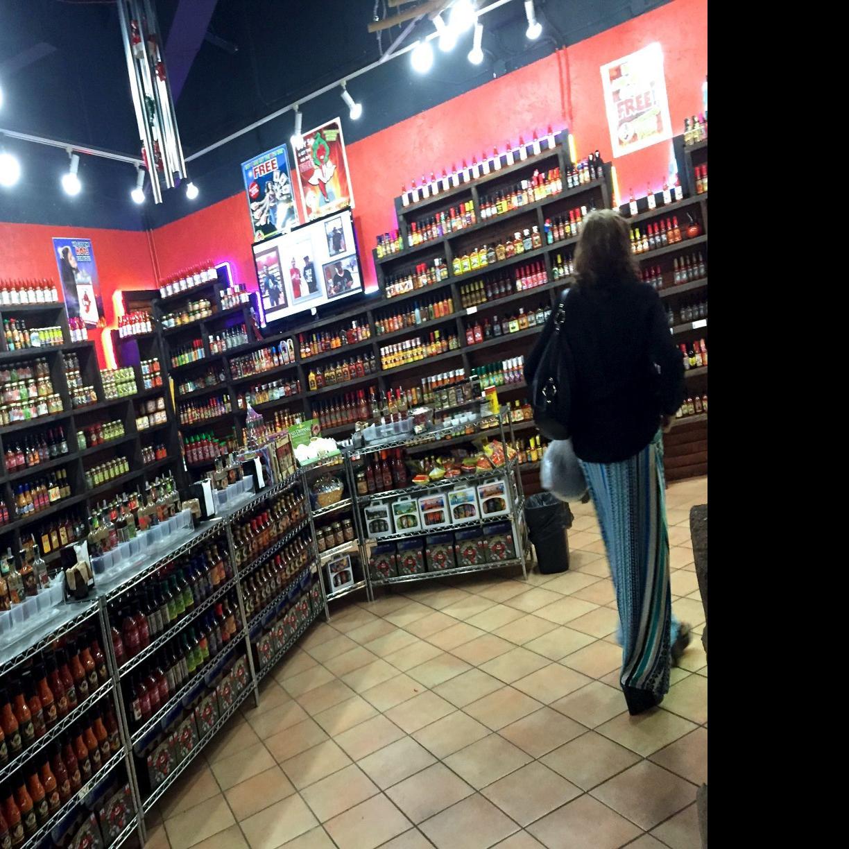 Hundreds of hot sauces at Tucson Mall's Pepper Palace