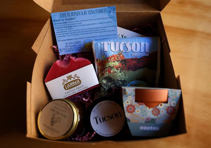 #ThisIsTucson and Di Luna Candles gift box