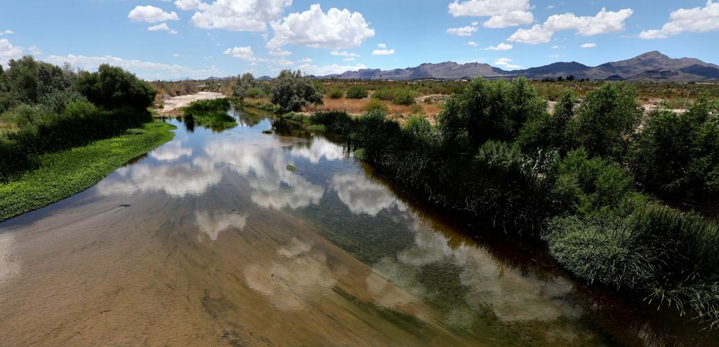 Santa Cruz River effluent