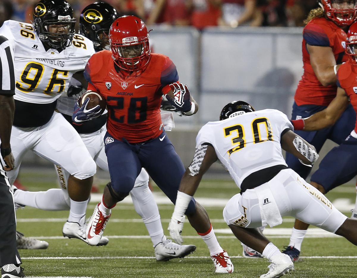 Arizona Wildcats Rb Nick Wilson Probable Qb Brandon Dawkins