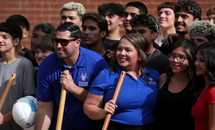 Sunnyside wrestling groundbreaking