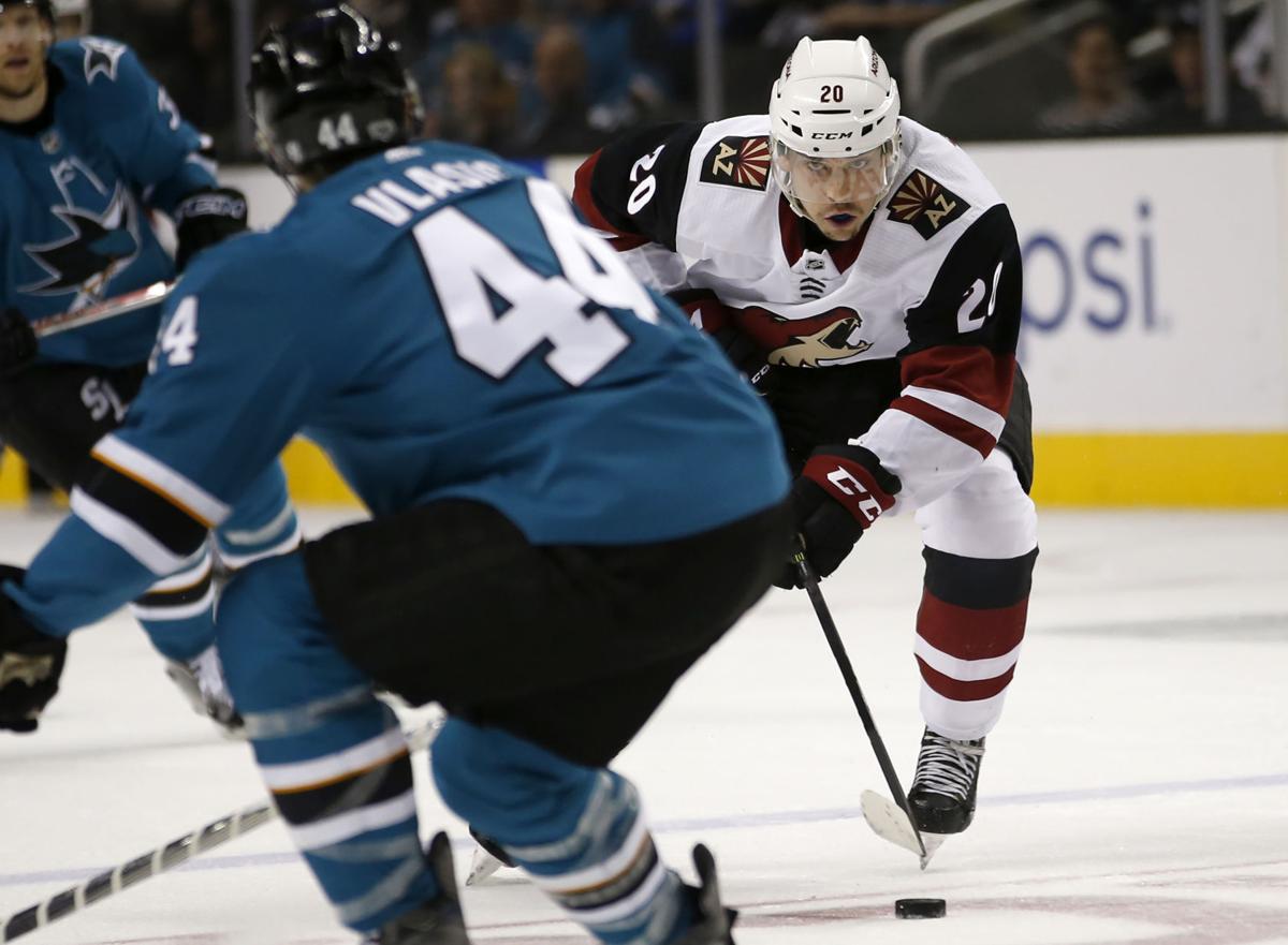 Coyotes Sharks Hockey