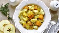 Eat the season with a chicken-pumpkin-apple stew