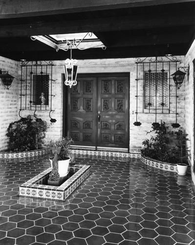 Territorial-style home in 1965