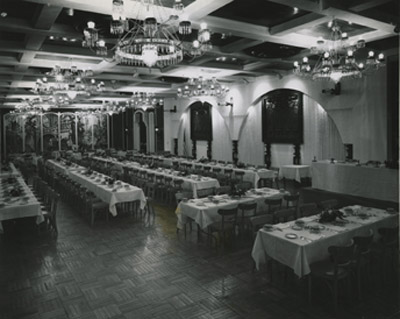 The gala grand opening of the Pioneer Hotel in 1929   