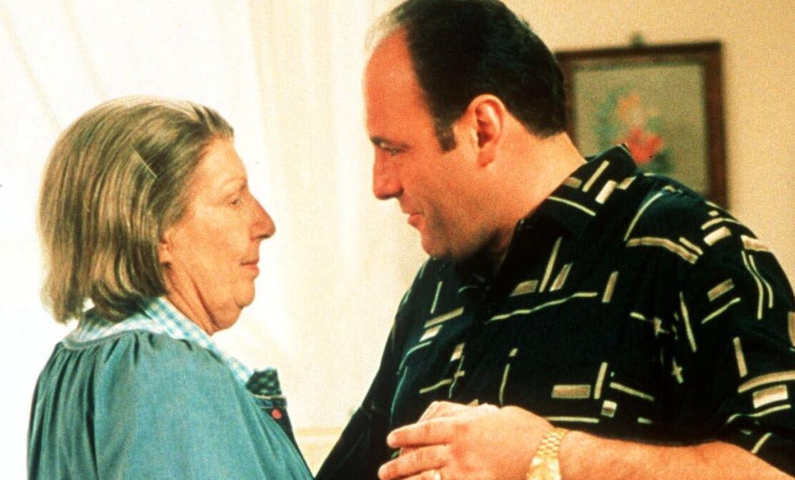 Nancy Marchand and James Gandolfini