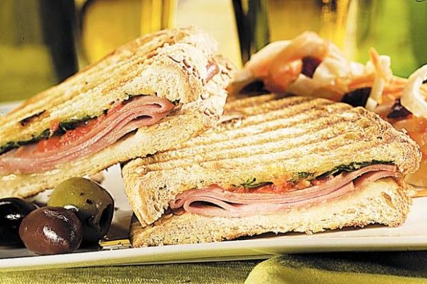 Panini sandwiches a simple supper  