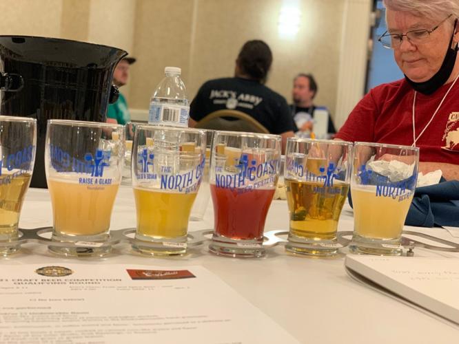 NYS Craft Beer Competition: Sue Brown at Judging Table 8
